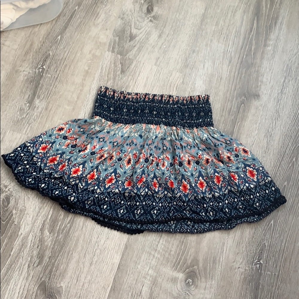 Hollister flower skirt